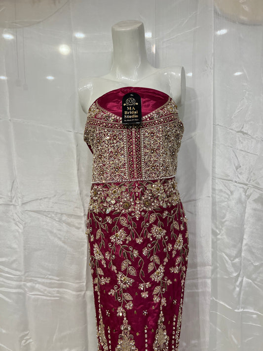 Silk front back long shirt