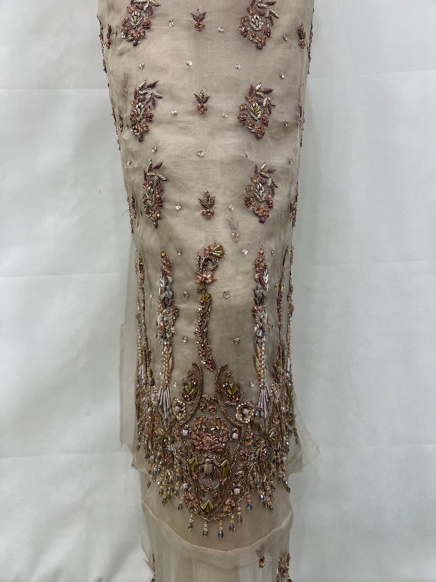 Organza multi long shirt