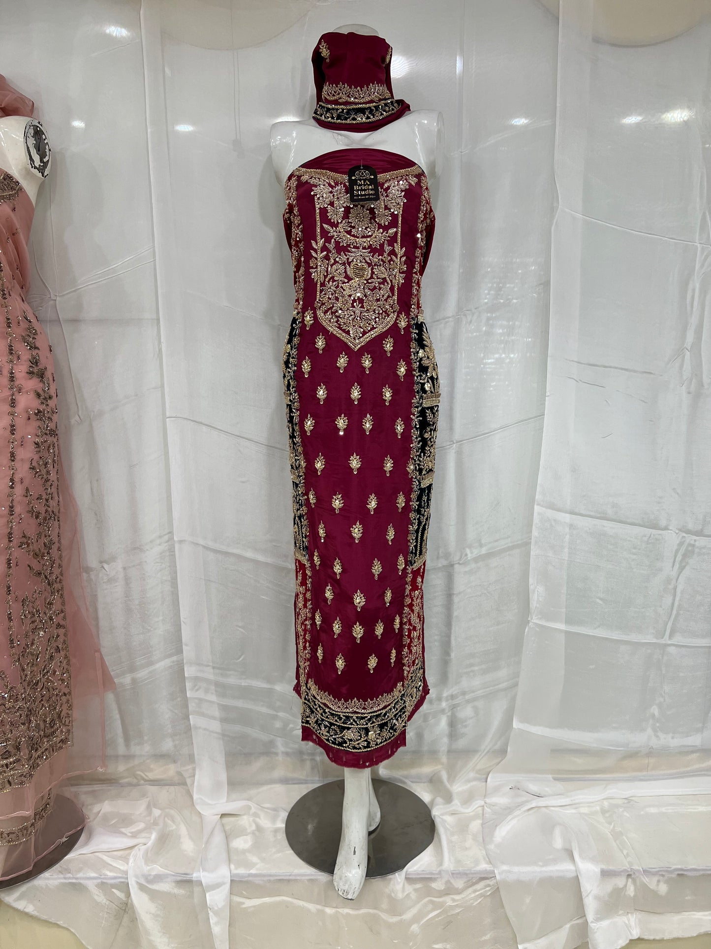 Luxury silk long-shirt