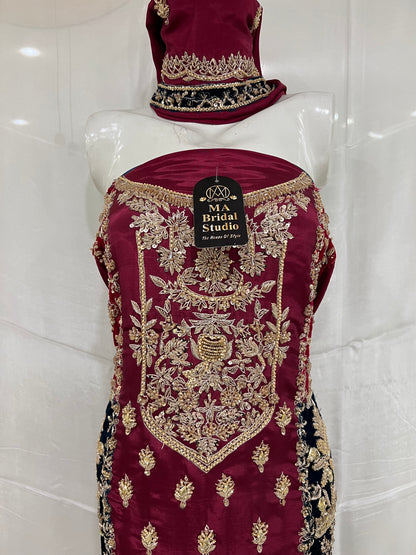 Luxury silk long-shirt