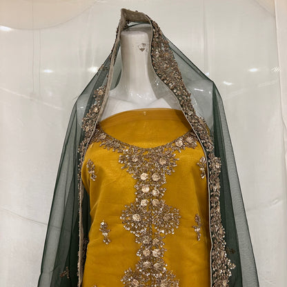 Mehandi Bridal Garara