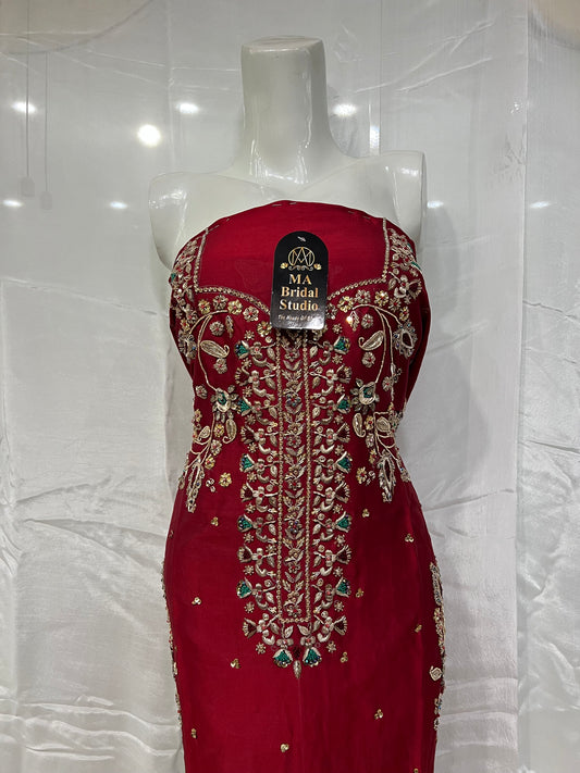 Silk chalk style long shirt