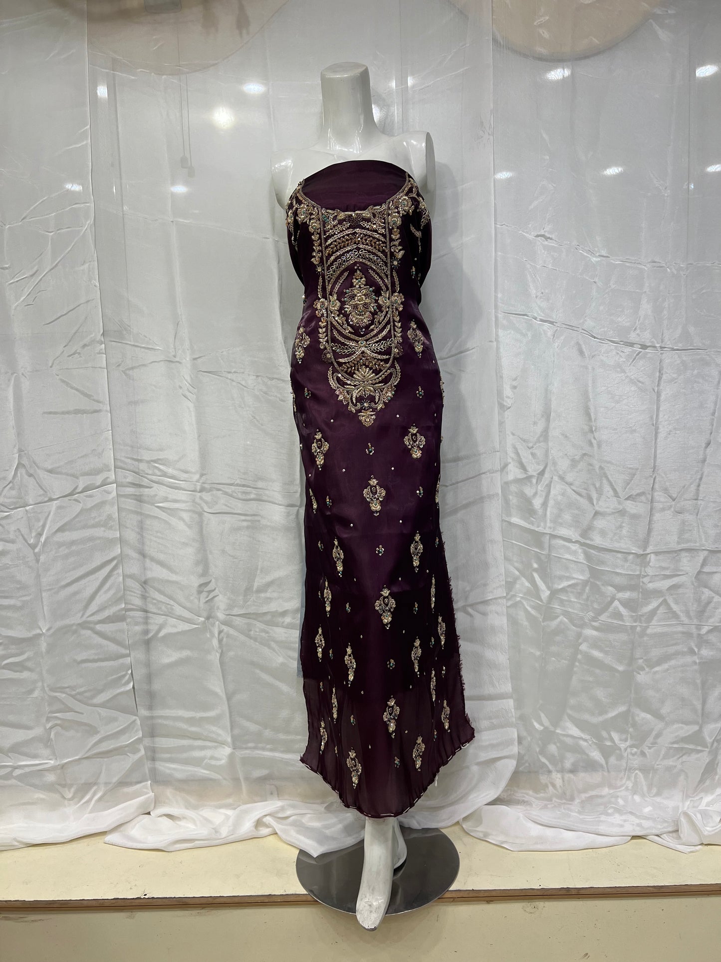 Shimmer silk gala chatta