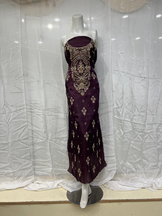 Shimmer silk gala chatta