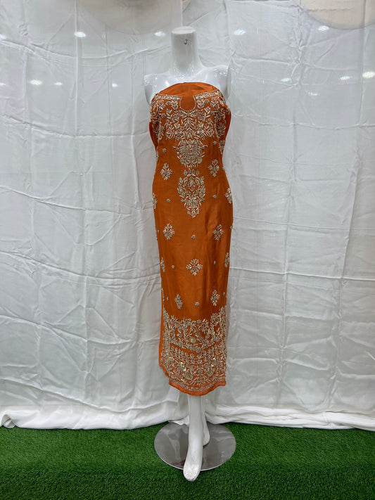 Heavy daman silk long shirt
