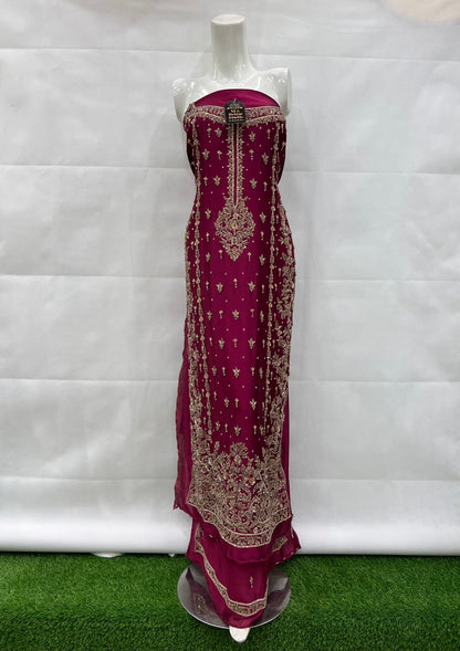 Silk antique long shirt