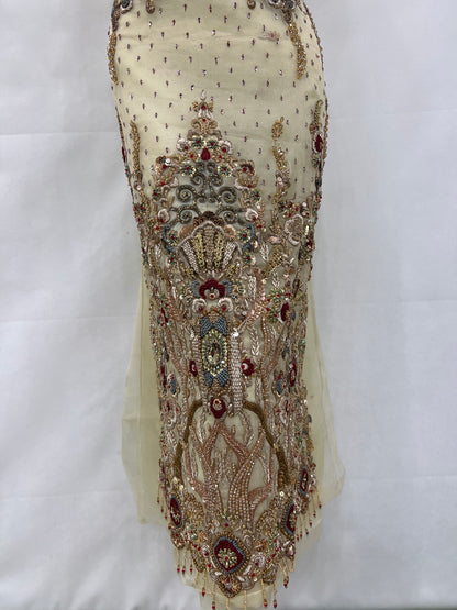 Organza heavy daman shirt