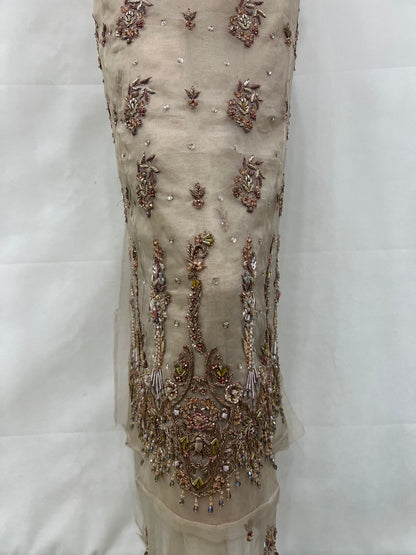 Organza multi long shirt