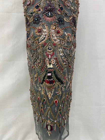 Organza heavy multi work shirt